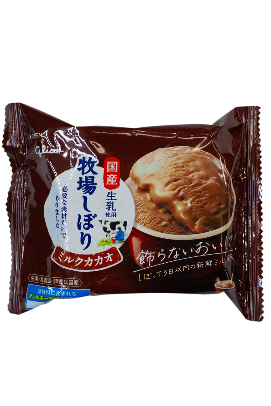 GLICO Bokujo-Shibori MILK Cacao 120ml-Ichiba Junction