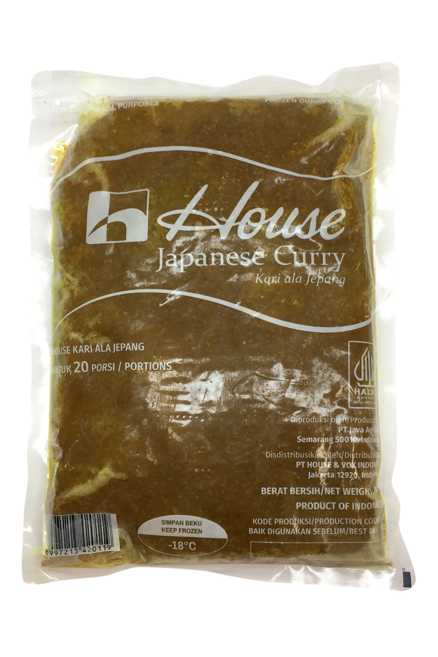 House Japanese Frozen Curry Kari Ala Jepang 1kg | PU ONLYーIchiba