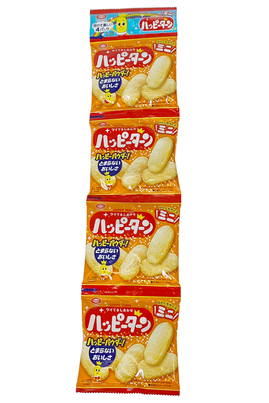 MANN TWICE BAKED 送料 KAMEDA Happy Turn Mini 4Ren 60g (4pcX15g)-Ichiba Junction