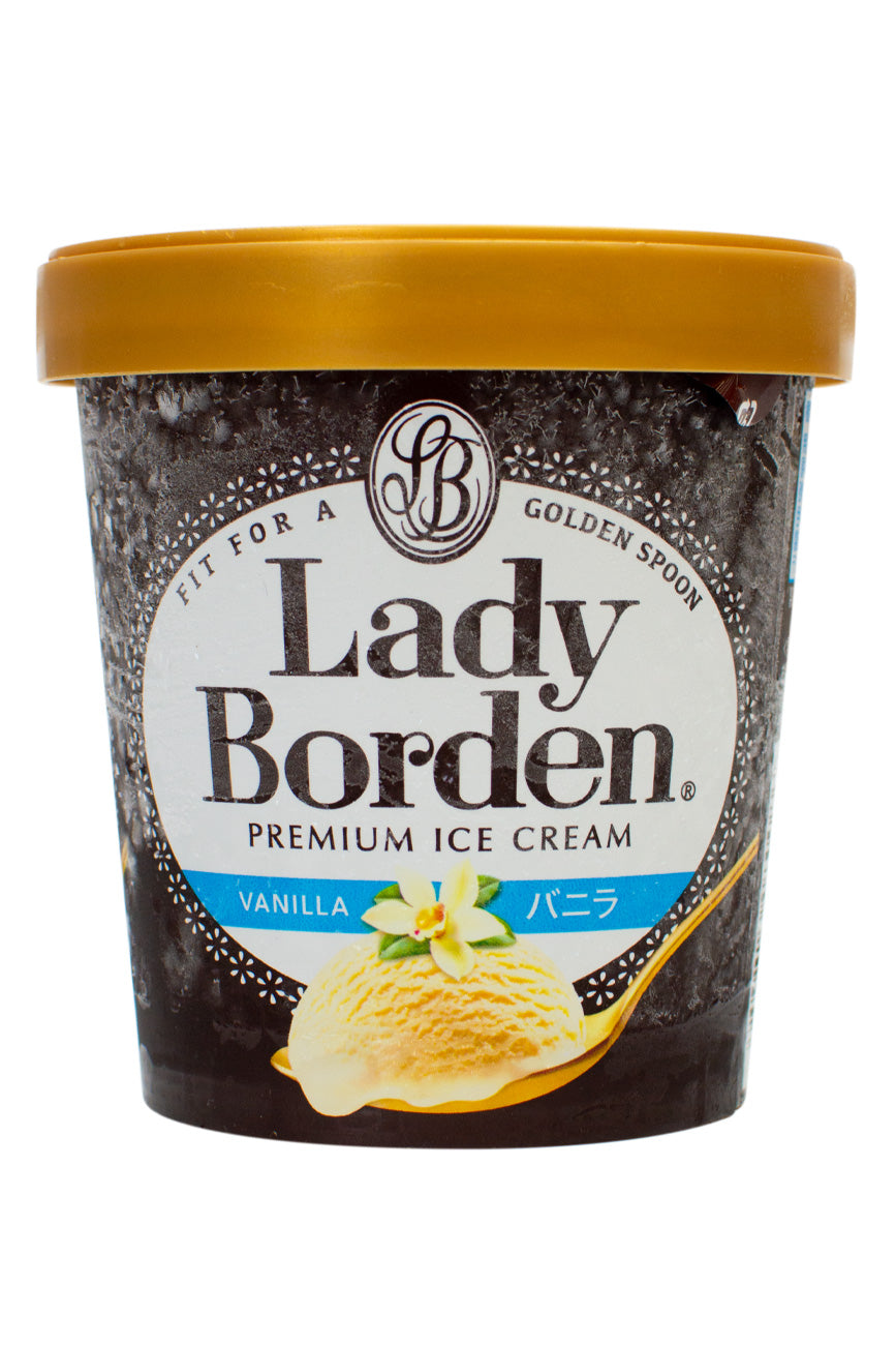 Lotte Lady Borden Pint Vanilla 470ml - Ichiba Junction