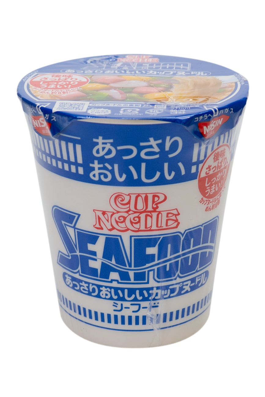 NISSHIN Assari Oishii Cup Noodle Seafood 60g-Ichiba Junction