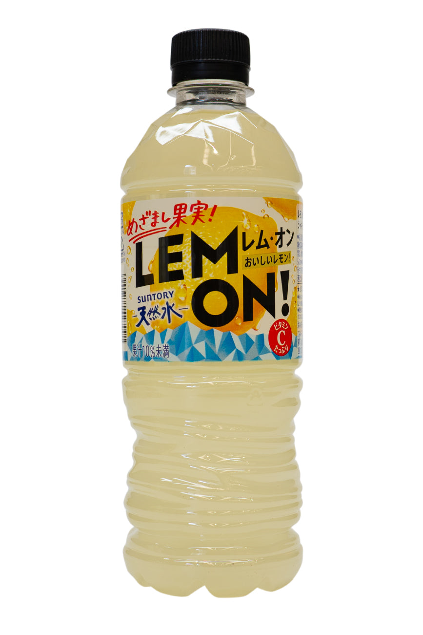 SUNTORY Tennensui Natural Water LEM ON! 540ml-Ichiba Junction