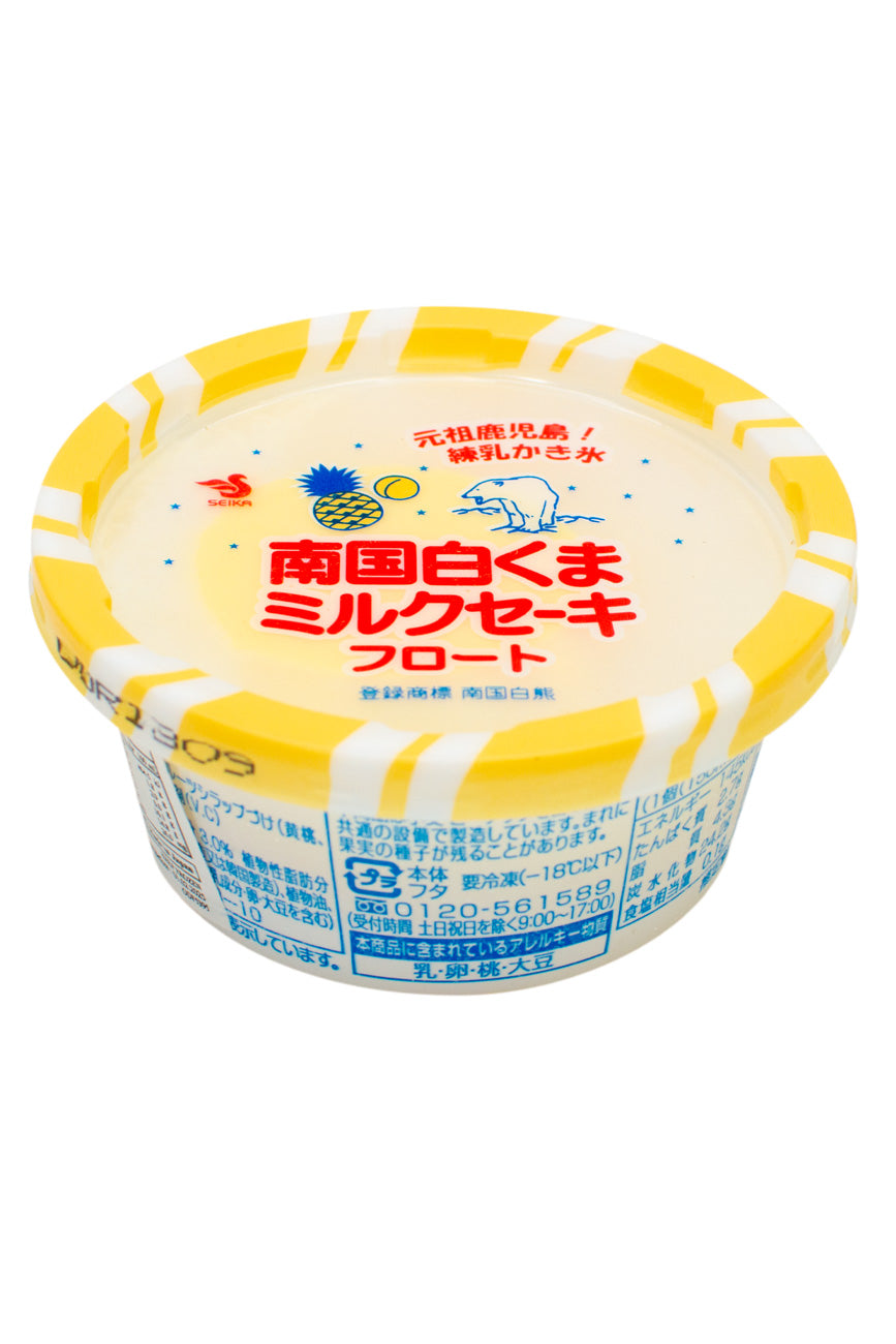 Seika Ganso Kagoshima Nangoku SHIROKUMA Milkshake 150ml cup | PU