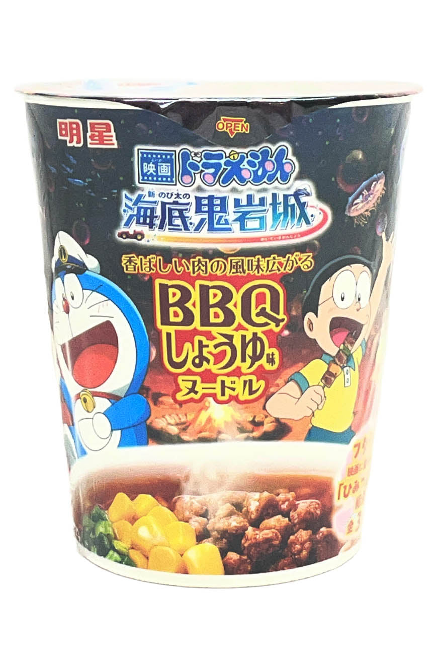 yyyuページ MYOJO Eiga Doraemon BBQ Shoyu Noodle 63g - ICHIBA JUNCTION