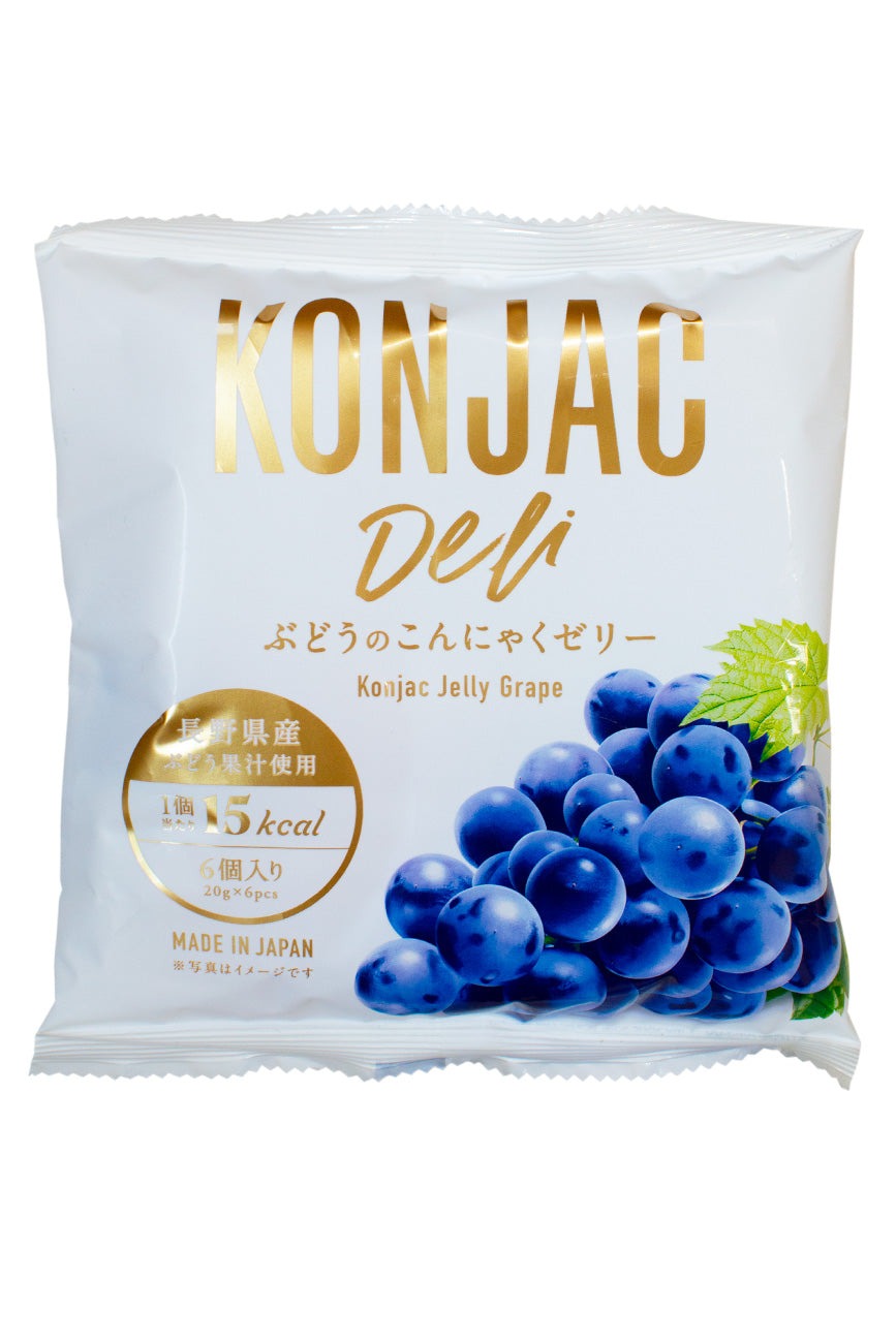 IA Foods Konnyaku Jelly Grape 20g x 6p - Ichiba Junction