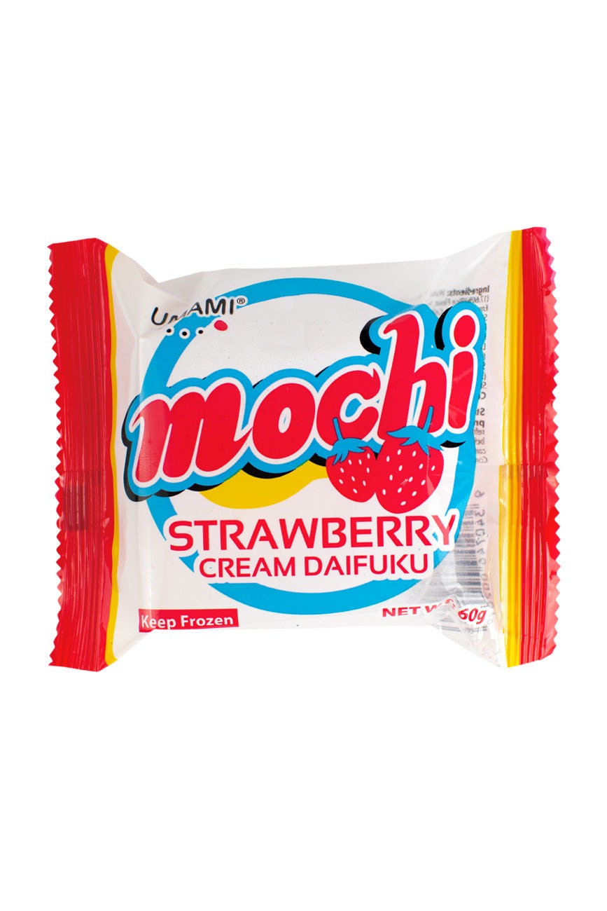 Strawberry Cream Daifuku 60g - Ichiba Junction – ichibajunction