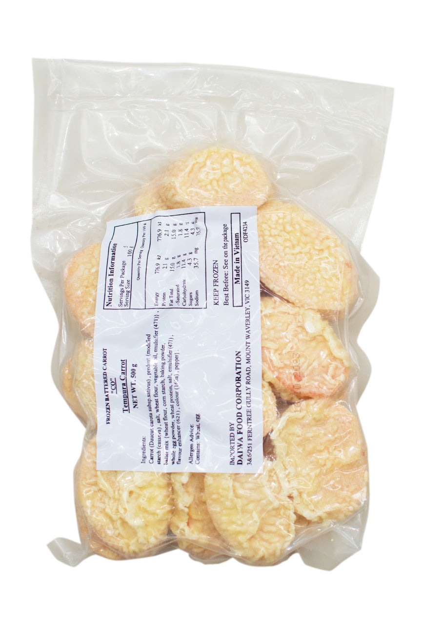 Tempura Carrot 500g Ichiba Junction ichibajunction