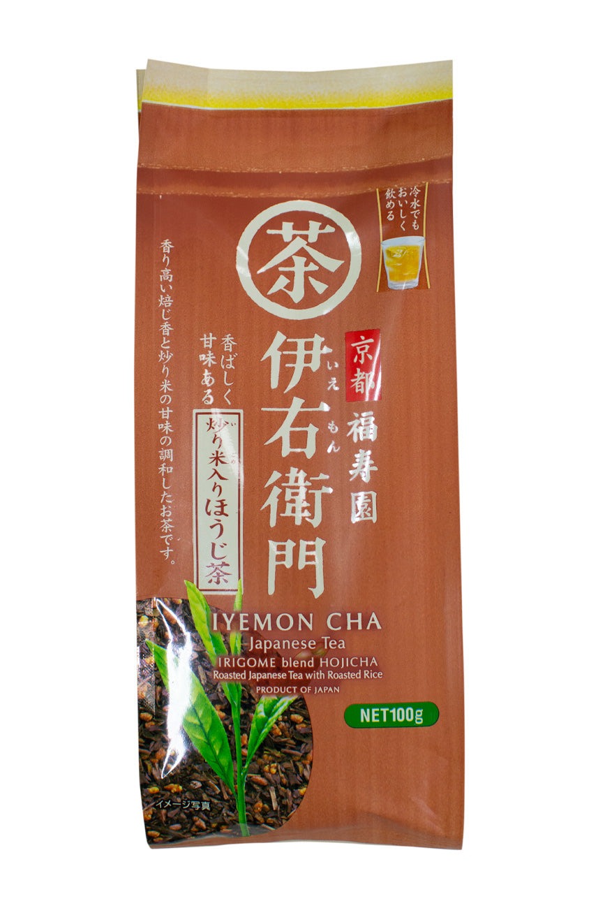 Ujinotsuyu Iemon Houjicha with Irigome 100g Ichiba Junction