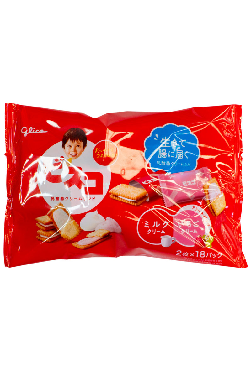 Glico BISCO Oofukuro BIG PACK Assort 154.8g (2pcX18pk)