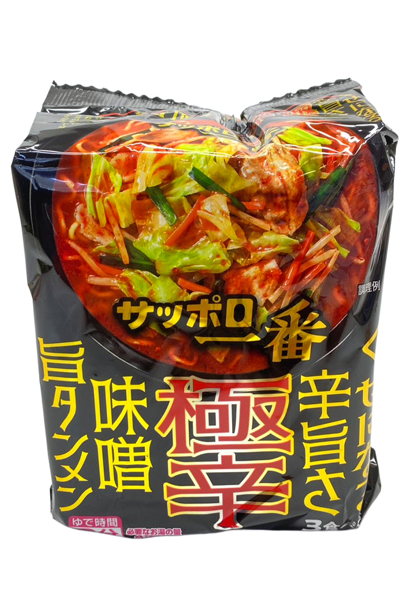 SANYO Sapporo Ichiban Gokukara Miso Uma Tanmen 291g (3pcX97g)