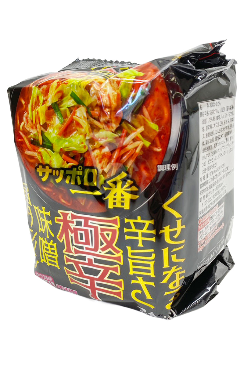 SANYO Sapporo Ichiban Gokukara Miso Uma Tanmen 291g (3pcX97g)