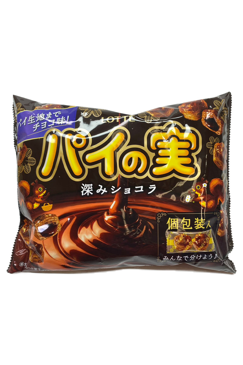 LOTTE Choco Wo Ajiwu Pie No Mi Share Pack Fukami Chocolate 124g