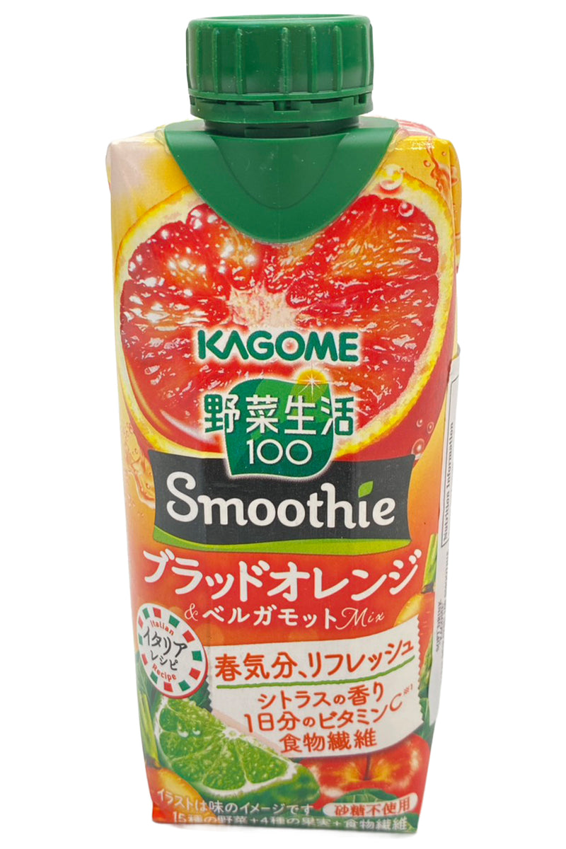 KAGOME Yasai Seikatsu 100 Smoothie Blood Orange & Bergamot 330ml