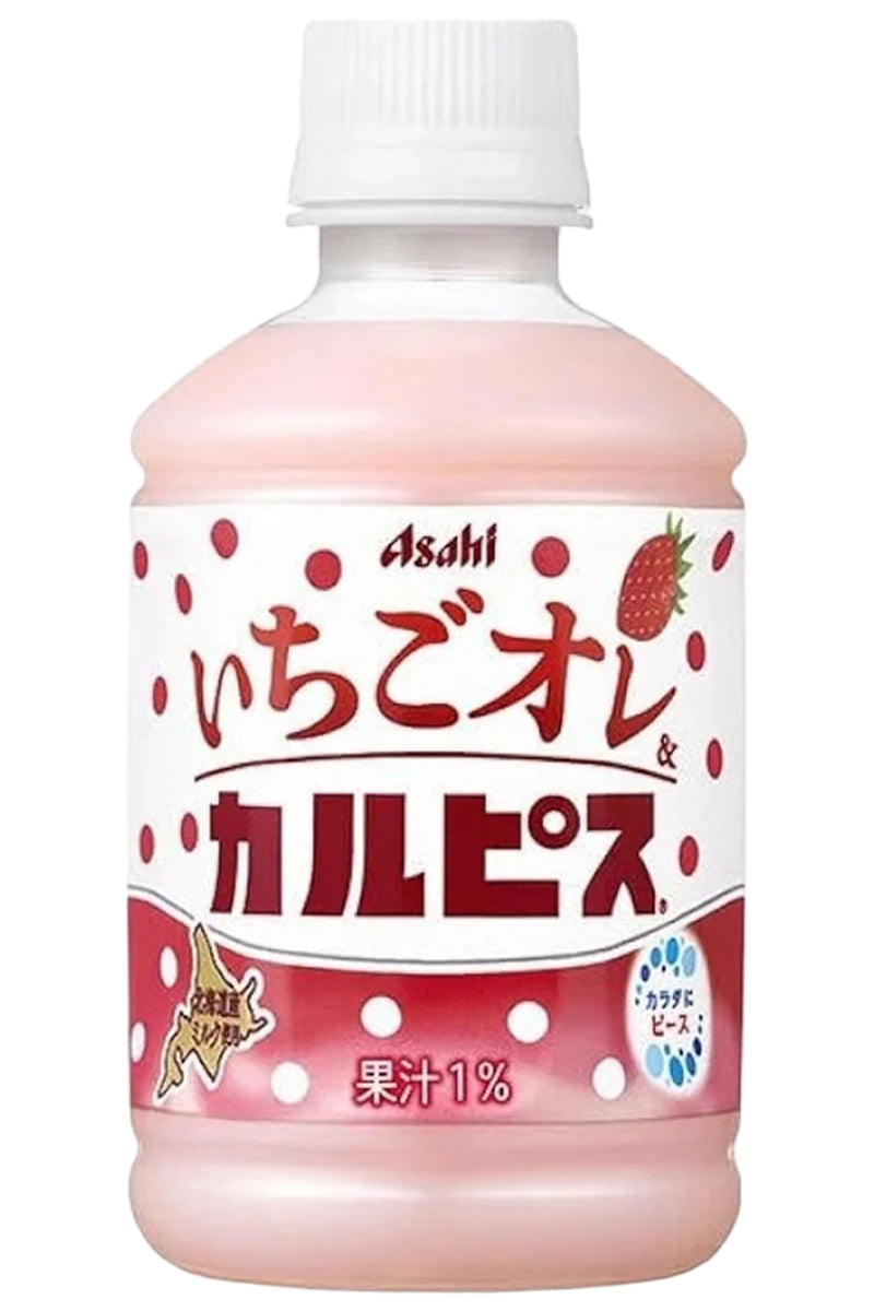 ASAHI Ichigo Au Lait & Calpis 280ml