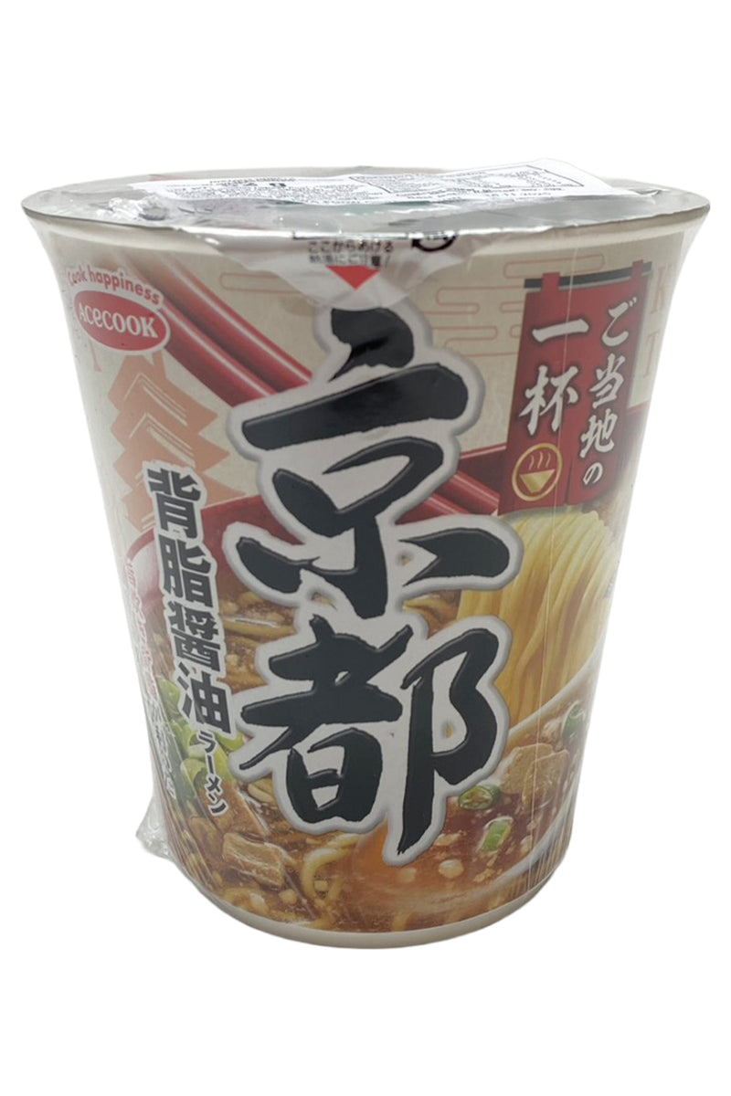 ACECOOK Gotochi no Ippai Kyoto Seabura Shoyu Ramen 62g