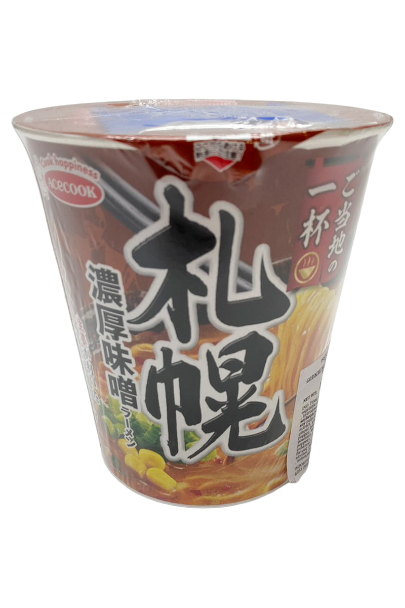 ACECOOK Gotochi no Ippai Sapporo Noko Miso Ramen 64g