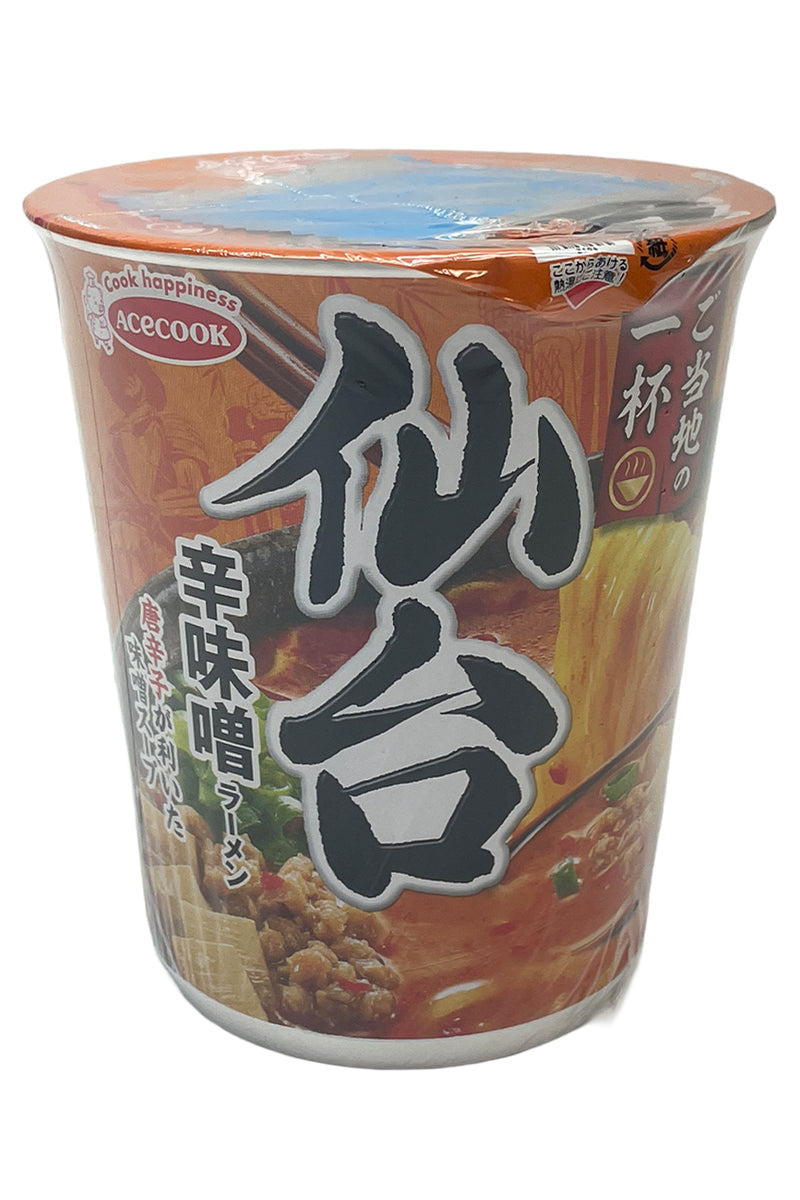 ACECOOK Gotochi no Ippai Sendai Karamiso Ramen 62g