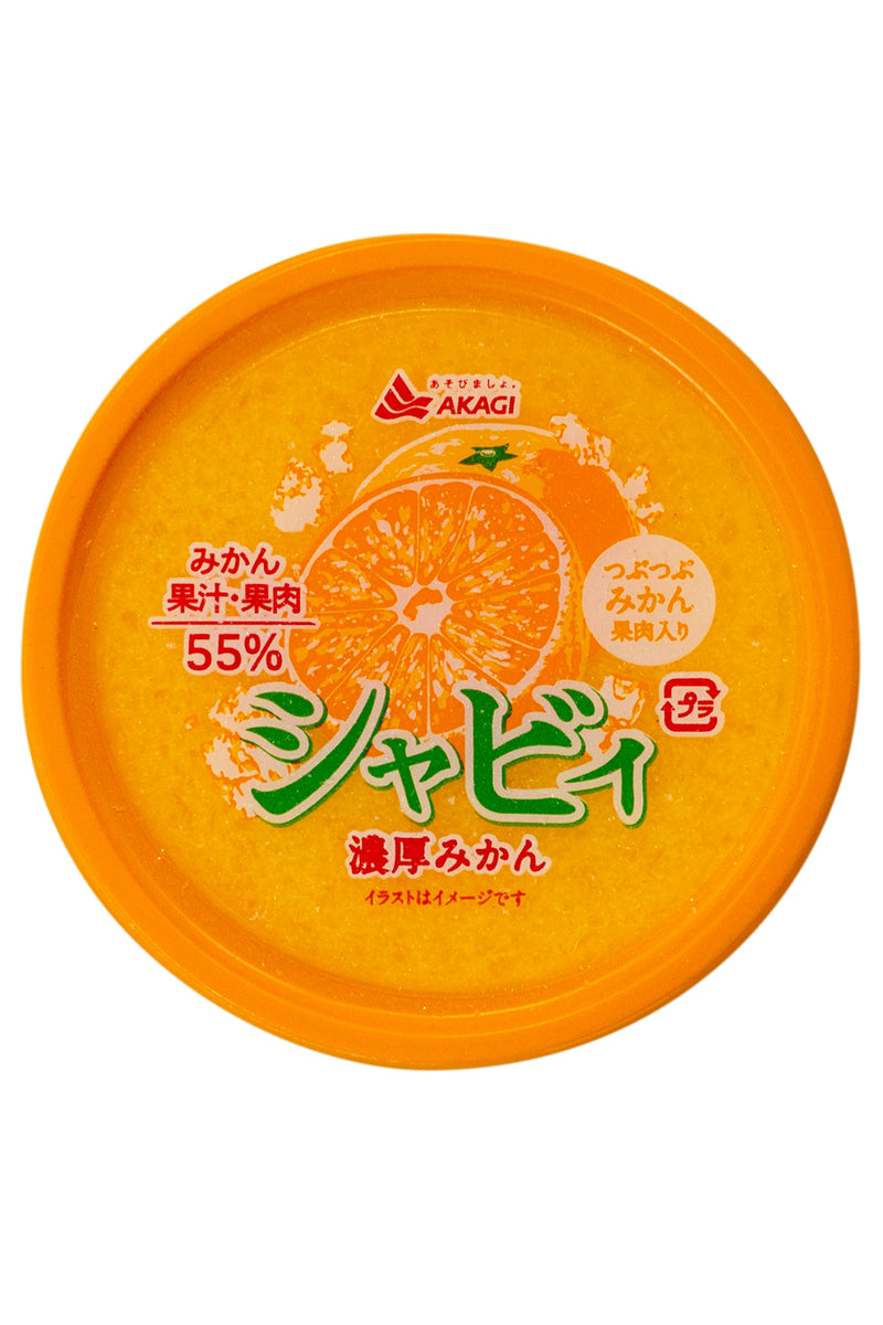 AKAGI Shavy Nouko Rich Mikan Mandarin 180ml