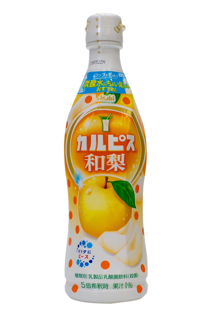 ASAHI Calpis Wanashi Japanese Pear 470ml( For dilution)