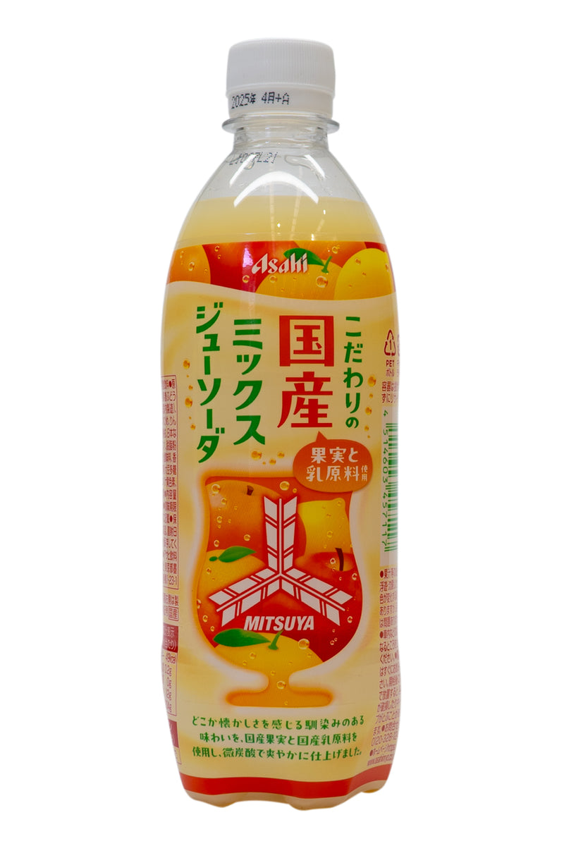 ASAHI Mitsuya Kodawari no Japanese MIX Juice Soda 500ml