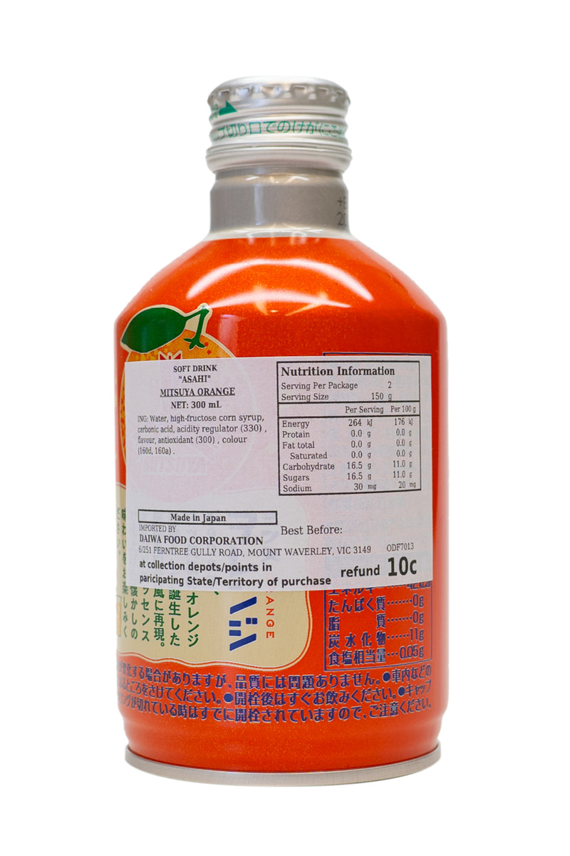 ASAHI Mitsuya Orange 300ml