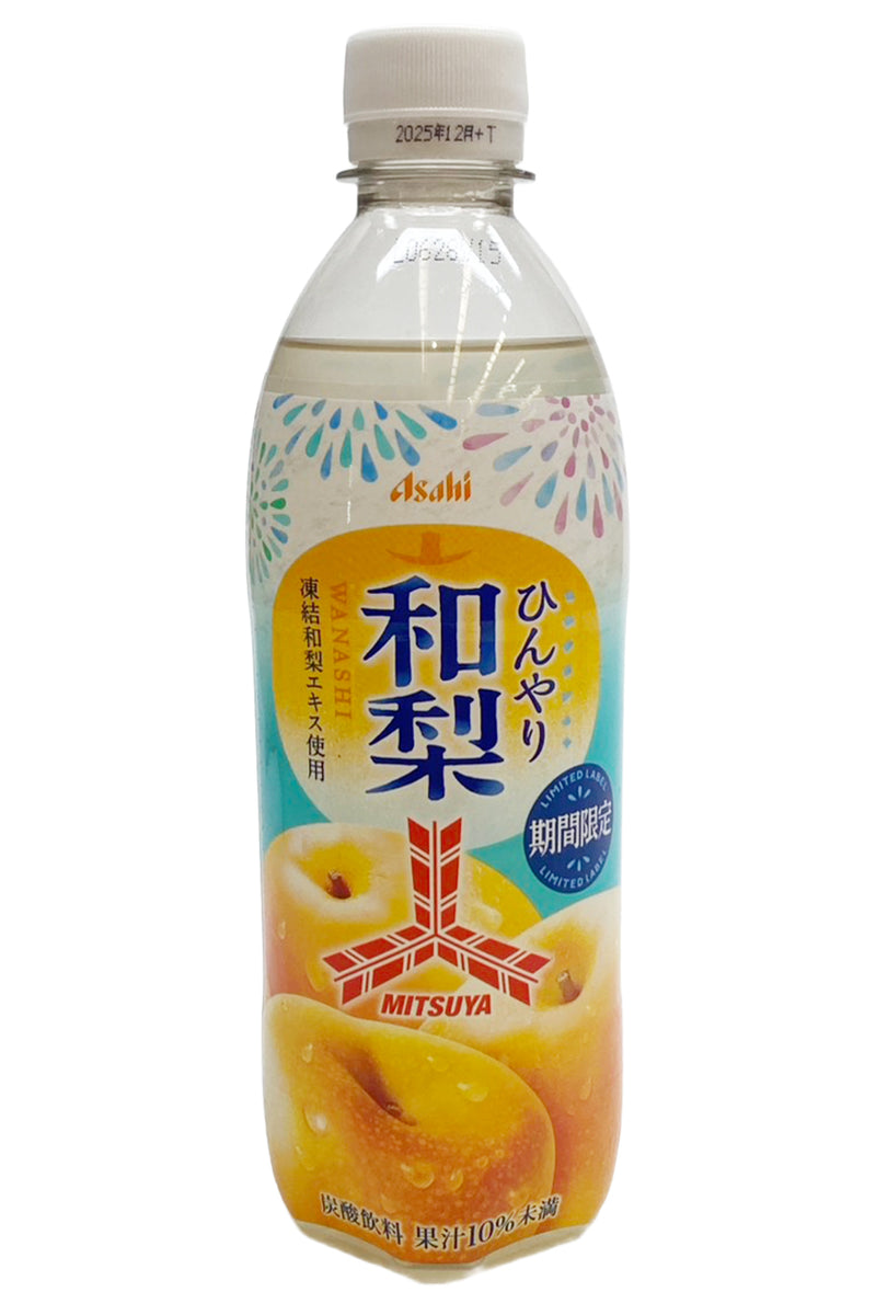 ASAHI Mitsuya Hinyari Wanashi Pear 500ml