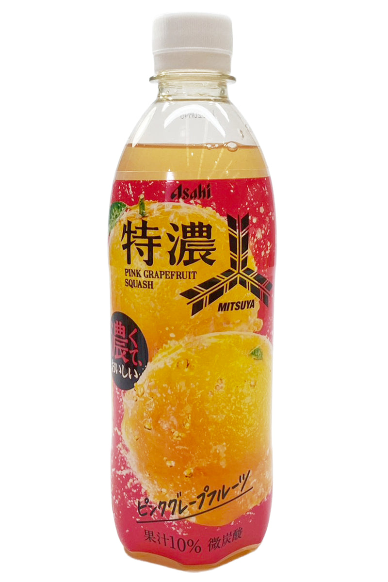 ASAHI Mitsuya Tokuno Pink Grapefruit Squash 500ml