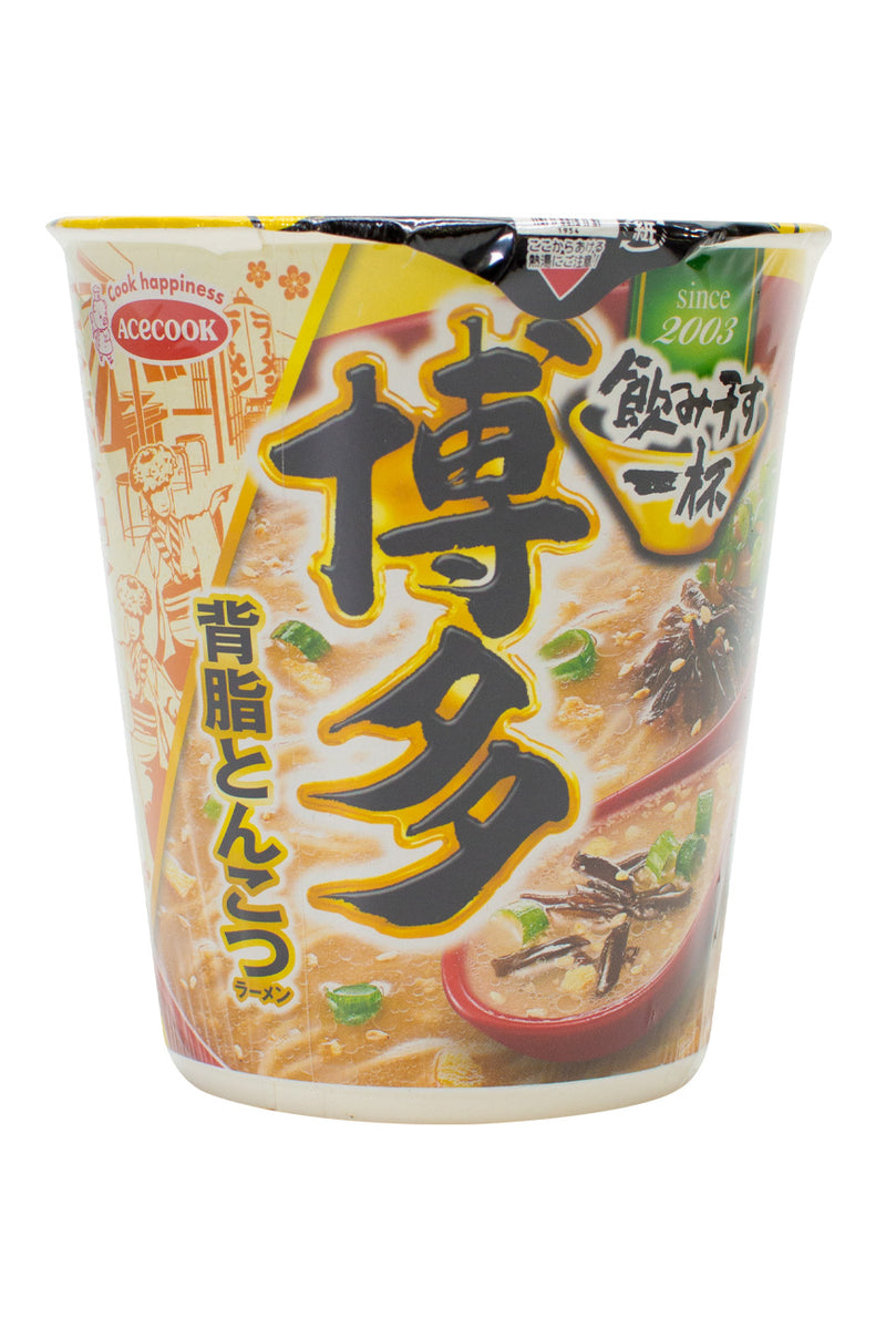 AceCook Hakata Back Fat TONKOTSU Ramen 66g