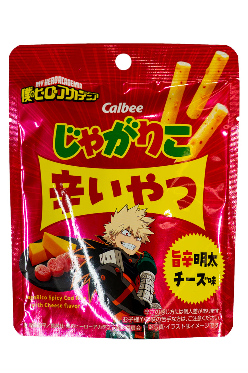 CALBEE Jagariko Spicy Karai Yatsu Umakara Mentai Cheese 38g