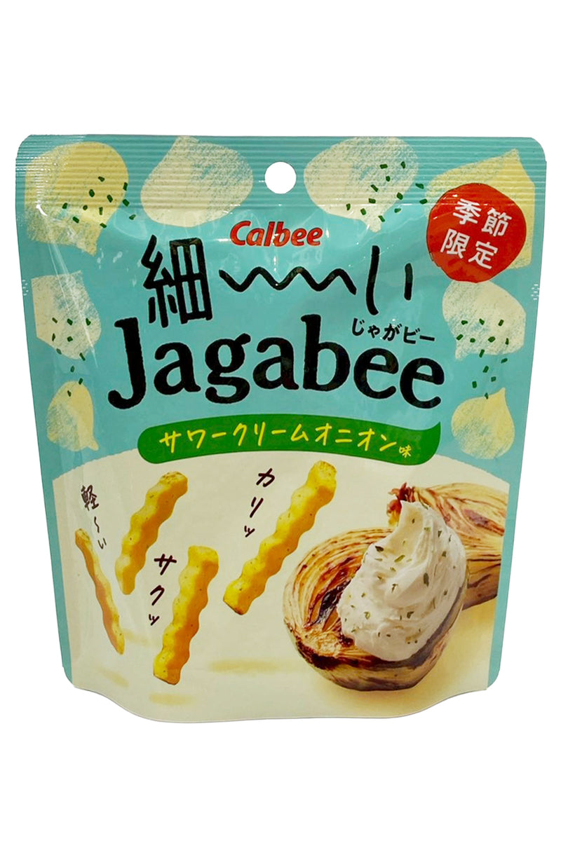 CALBEE Hosooi Jagabee Sour Cream Onion 35g