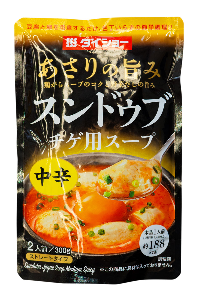 DAISHO Sundubu Jjigae Soup Mid Spicy 300g