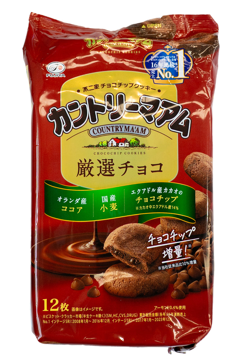 FUJIYA Country Maam Gensen Choco 120g (12pcs x 10g)