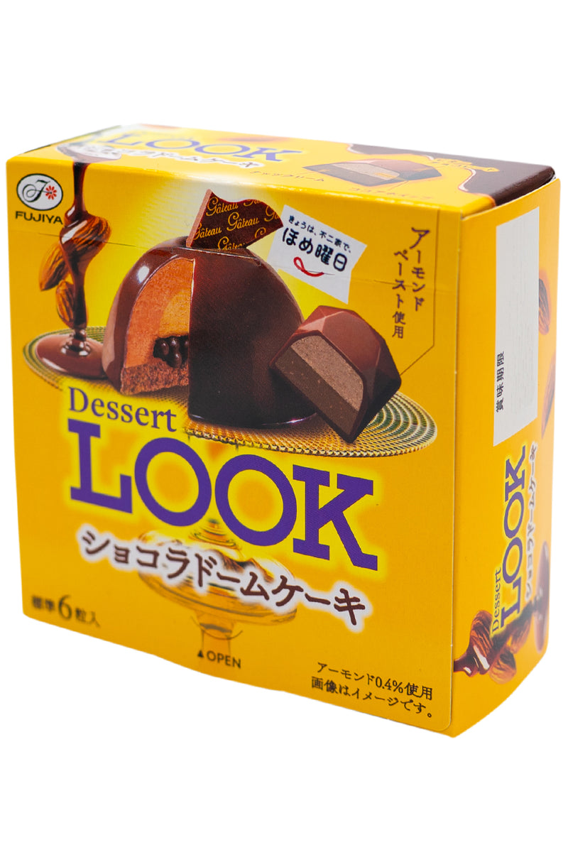 FUJIYA Dessert Look Chocolate Dome Cake 40g