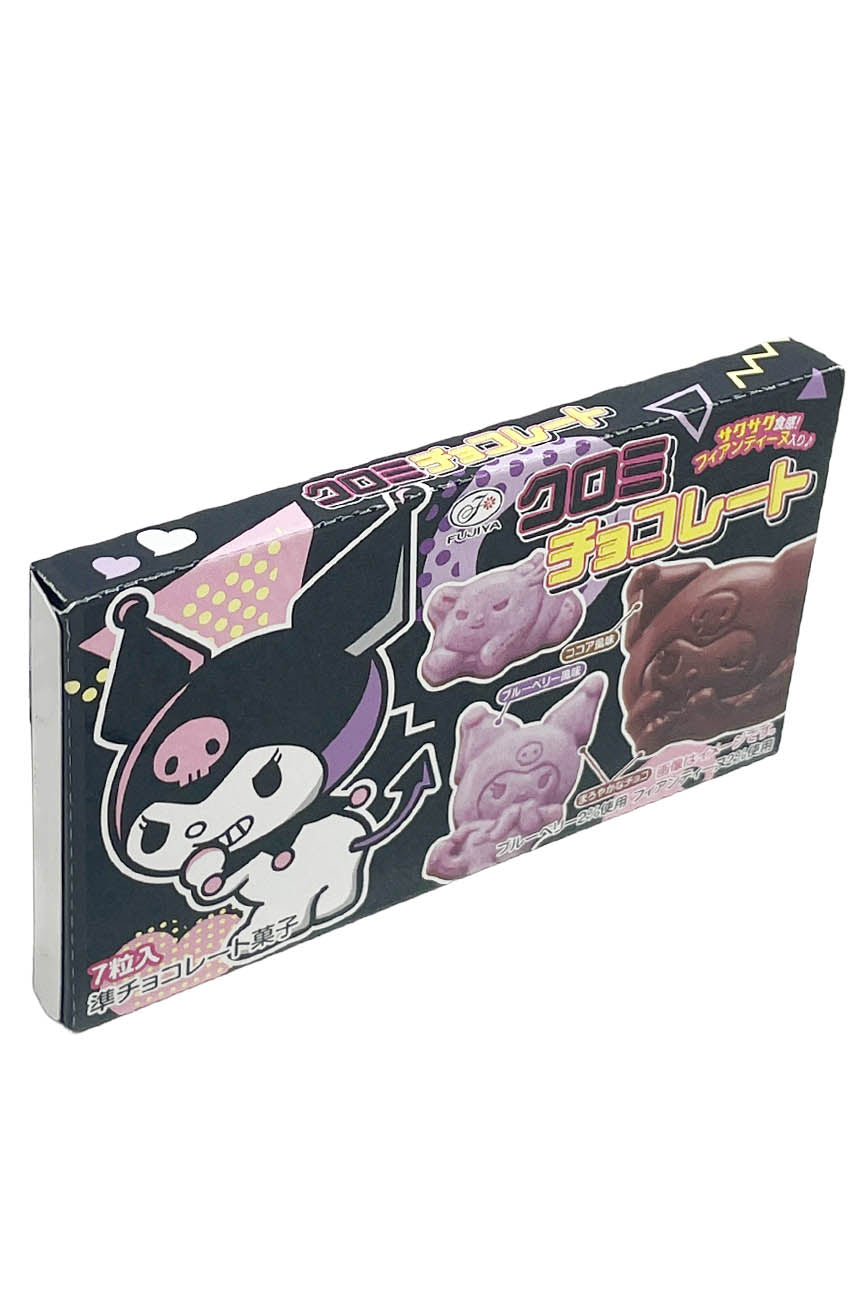 FUJIYA Kuromi Chocolate 35g - ICHIBA JUNCTION – ichibajunction