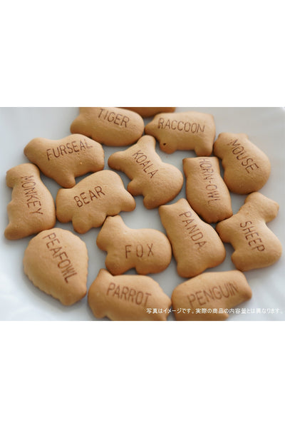 GINBISU Atsuyaki Thick-Baked Tabekko Doubutsu Zoo Biscuits  55g
