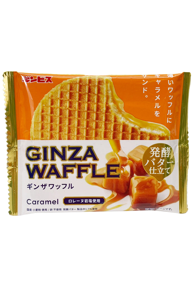 GINBISU Ginza Waffle Caramel Hakko Butter Shitate 33g