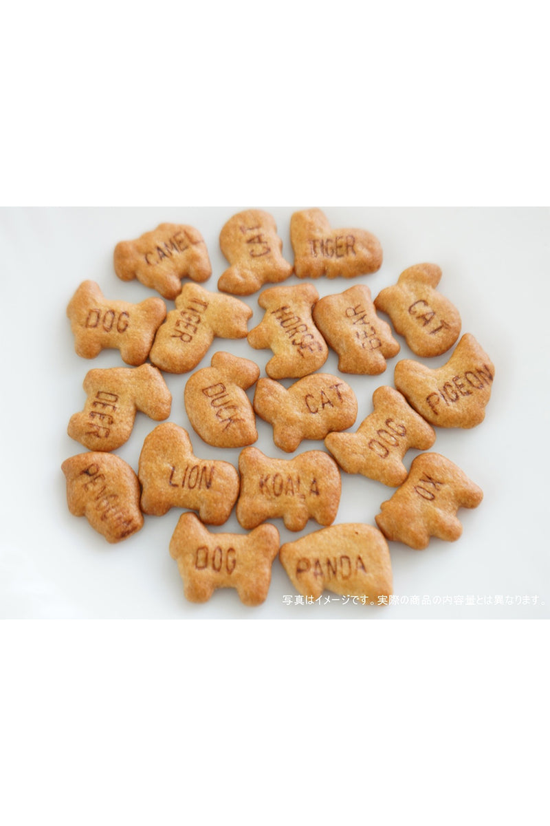 GINBISU Mini Tabekko Zoo Biscuits Maple 4Ren 56g (4pX14g)