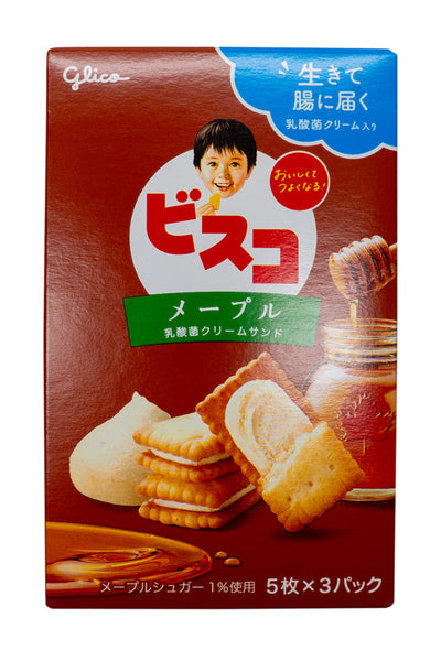 Glico BISCO MAPLE 64.5g (5pcX3pkt)