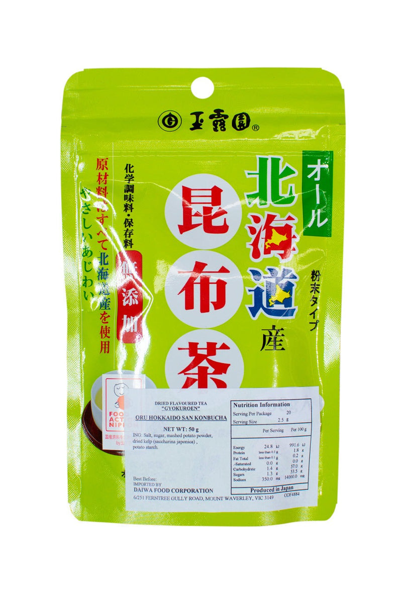 Gyokuroen ORU Hokkaido KONBUCHA 50g