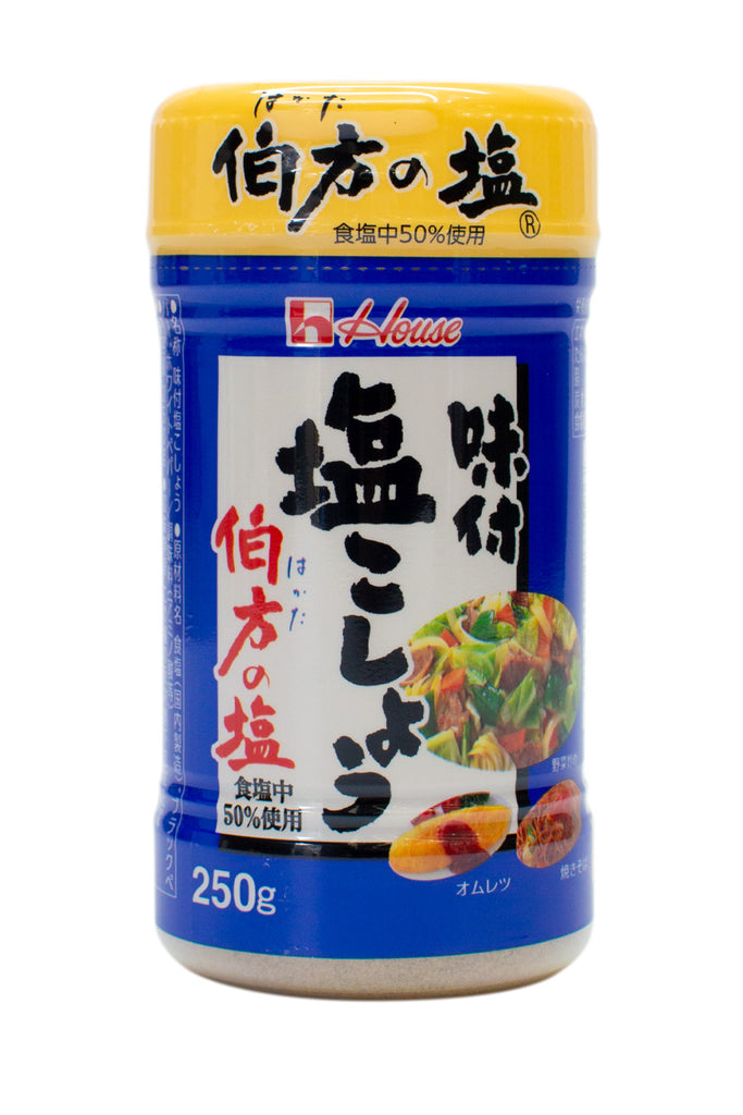 HOUSE Ajitsuke SHIO KOSHOU (Salt & Pepper) from Hakata 250g