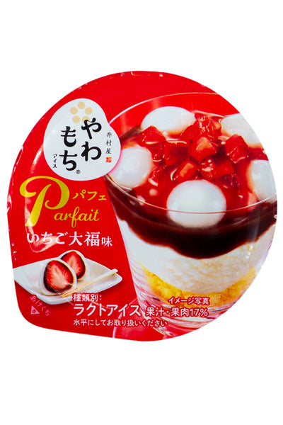 IMURAYA Yawamochi Ice Parfait Ichigo Strawberry Daifuku 120ml
