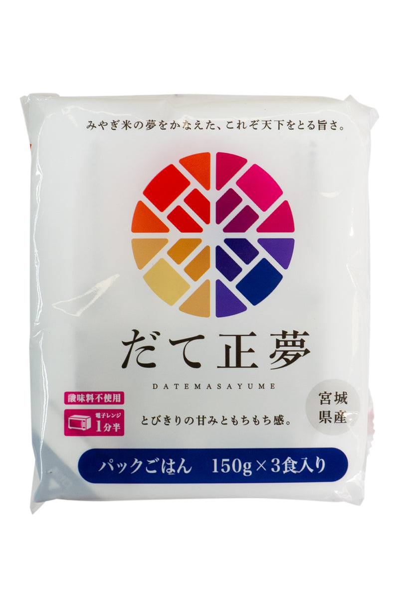 IRIS FOODS Oishii Gohan Datemasayume 450g (150g x 3p)