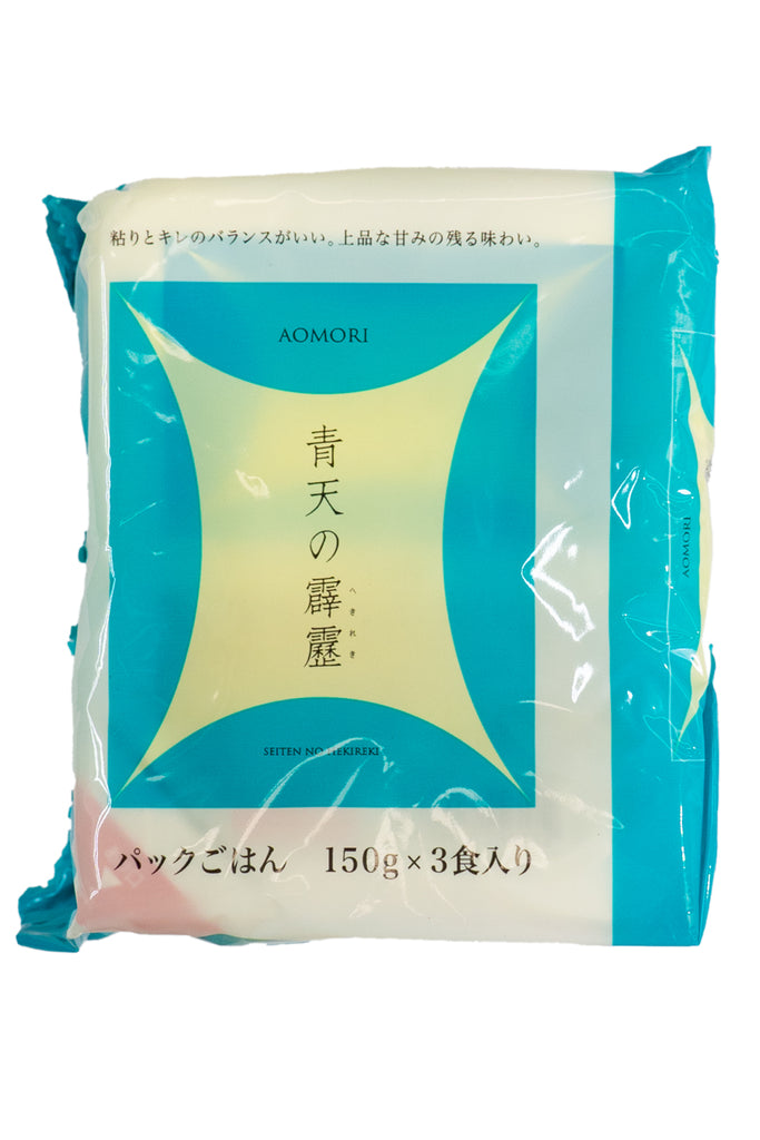 食糧補充　英4枚 IRIS FOODS Oishii Gohan Seiten no Hekireki 450g (150g x 3p