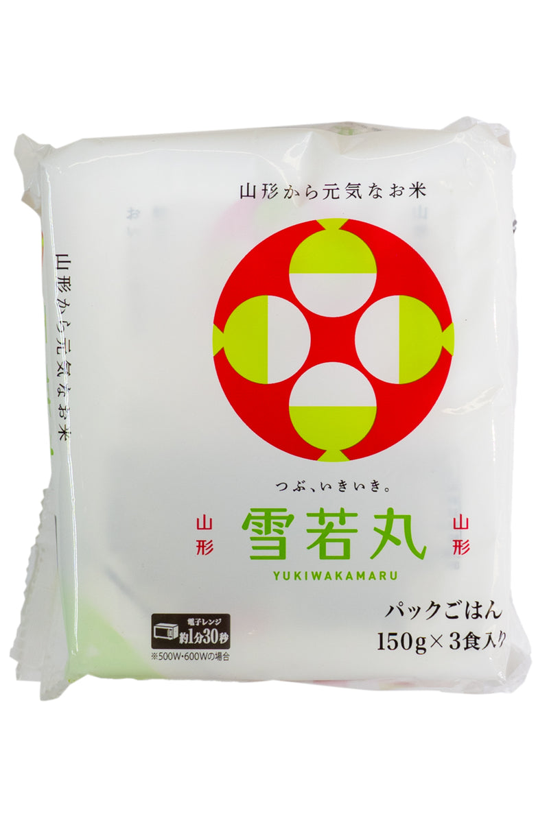 IRIS FOODS Oishii Gohan Yamagataken Yukiwakamaru 450g (150g x 3p)