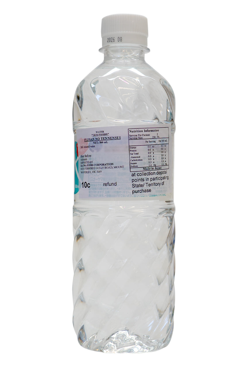 一枝春 One Spring WATER FEELING 7個セット IRIS Fuji Mt. Natural Spring Water 500ml-Ichiba Junction