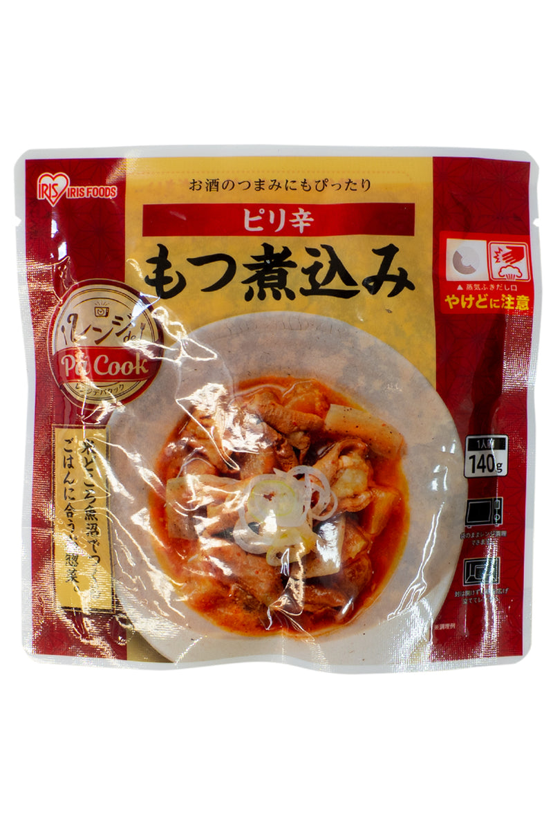 IRIS Renge de Pa Cook Range-Up Spicy Pirikara Motsuni 140g