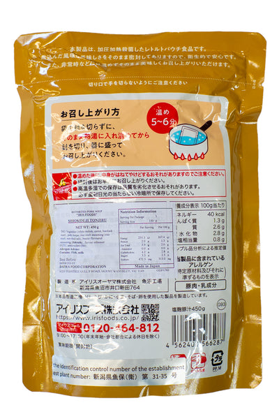 IRIS Shiokouji Tonjiru Pork Broth 450g