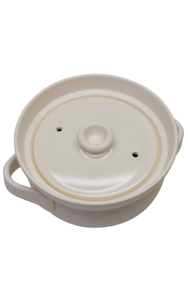 KAGETSU Inaho White Clay Pot Rice Cooker 1 Cup