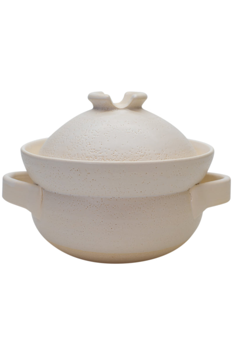 KAGETSU Inaho White Clay Pot Rice Cooker 1 Cup