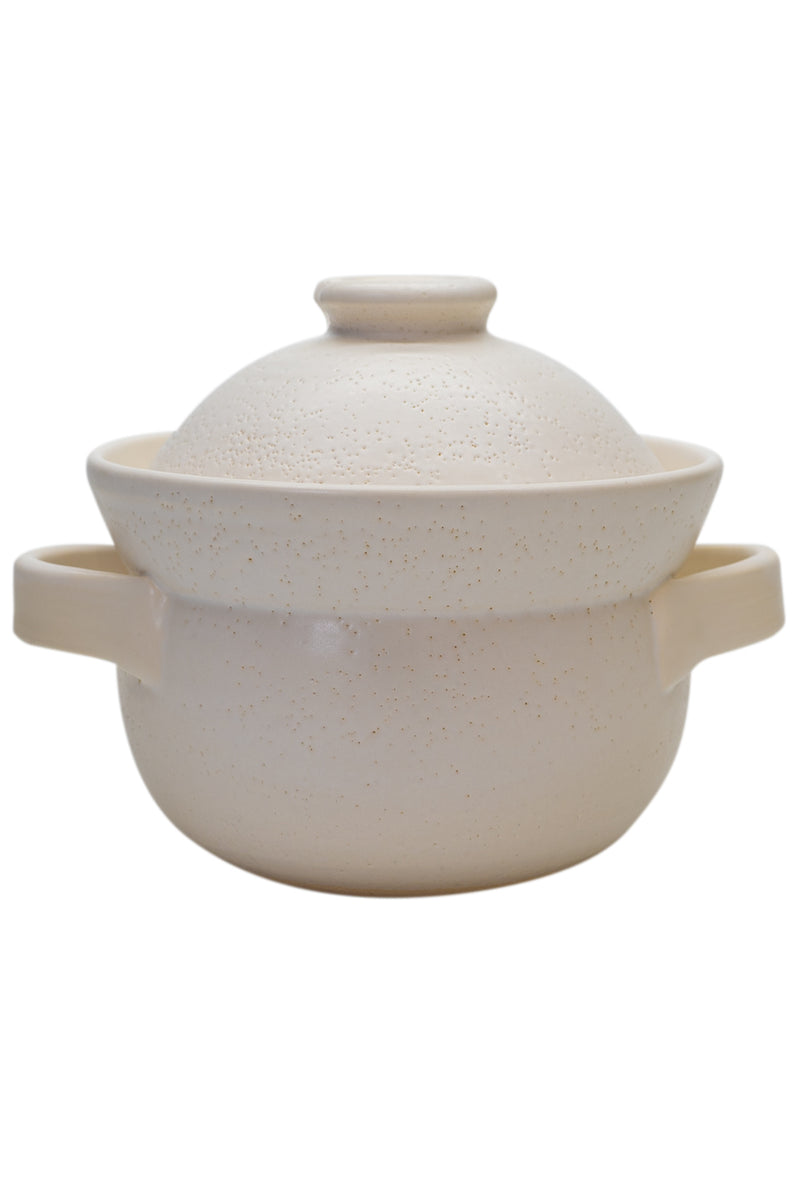 KAGETSU Inaho White Clay Pot Rice Cooker 2 Cups
